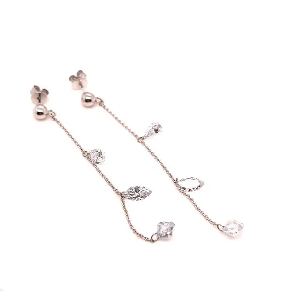 Lab Grown Diamond Earrings Image 2 The Ring Austin Round Rock, TX