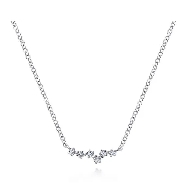 14KT WG Mined Diamond Constellation Necklace The Ring Austin Round Rock, TX