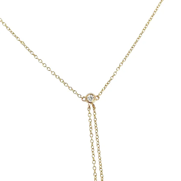 1/10CTW Dangle Mined Diamond Star Burst Bolo With Center Bezel Diamond Necklace Image 4 The Ring Austin Round Rock, TX