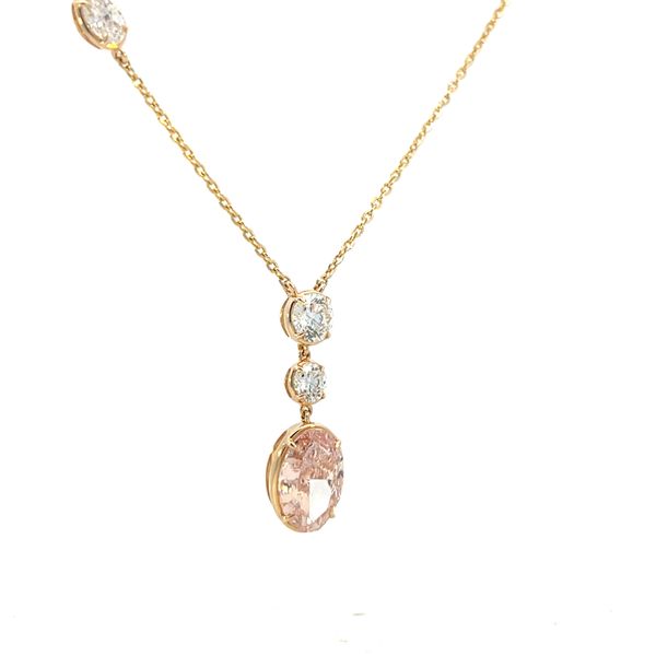 14K Yellow Gold Lariat Necklace Image 2 The Ring Austin Round Rock, TX
