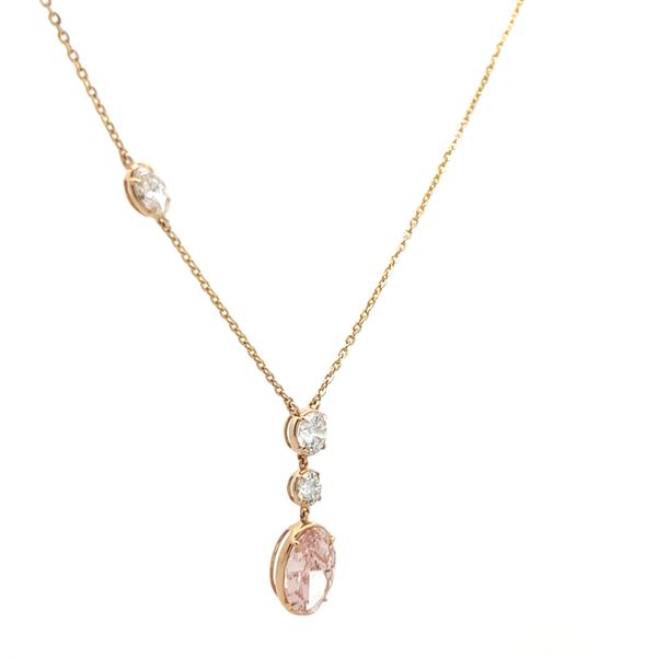 14K Yellow Gold Lariat Necklace Image 3 The Ring Austin Round Rock, TX
