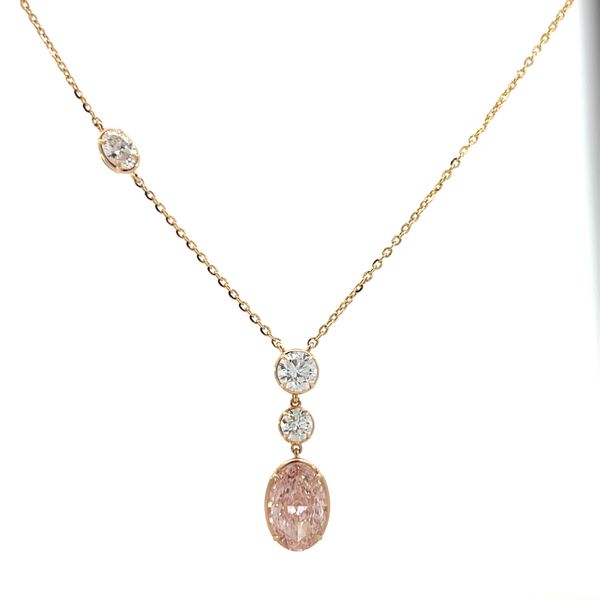 14K Yellow Gold Lariat Necklace Image 5 The Ring Austin Round Rock, TX