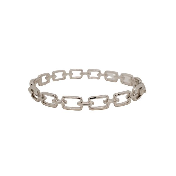 7/8CTW 14K WG Chain link Mined diamond Bracelet Image 3 The Ring Austin Round Rock, TX