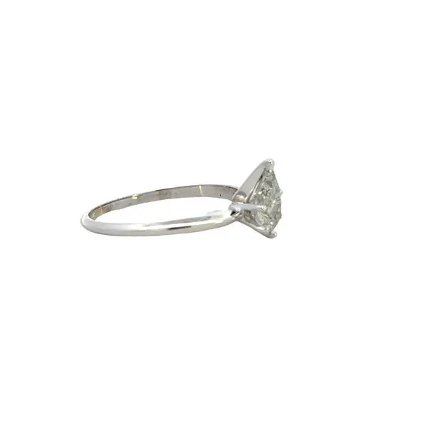 1.02CT 14K WG Lab Grown Pear Solitaire Engagement Ring Image 2 The Ring Austin Round Rock, TX