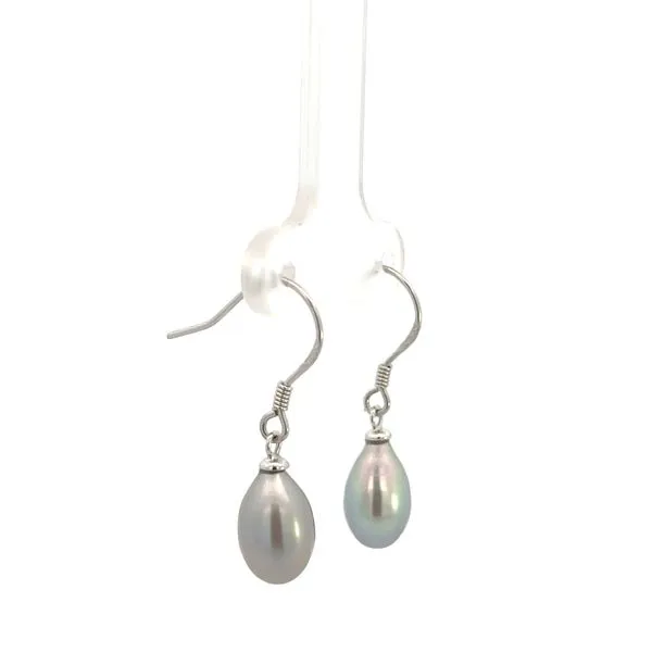 925 SS Blue Drop FWP Dangle S-Hook Earrings 6.50mm Image 2 The Ring Austin Round Rock, TX