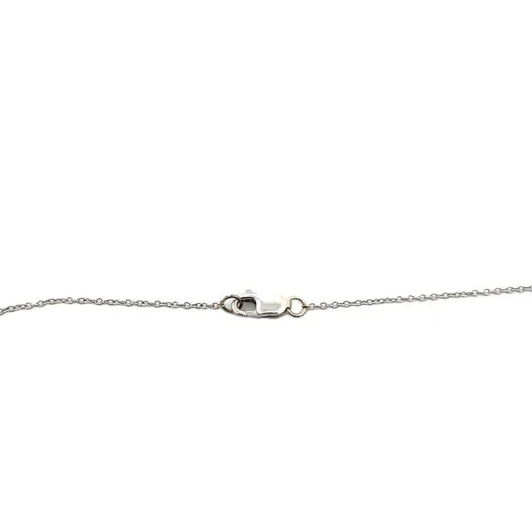 14K WG White Pearl Dangle Cable Chain Necklace18'' Image 3 The Ring Austin Round Rock, TX