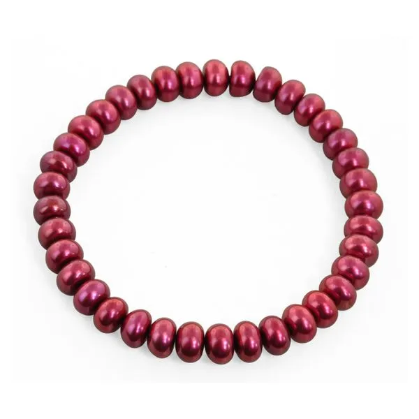 Classic Stretch Cherry Pearl Bracelet The Ring Austin Round Rock, TX