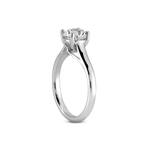 Four Prong 2mm Solitaire Engagement Ring Image 2 The Ring Austin Round Rock, TX