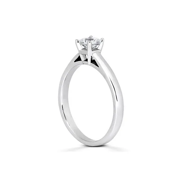Square Stone Solitaire Engagement Ring The Ring Austin Round Rock, TX