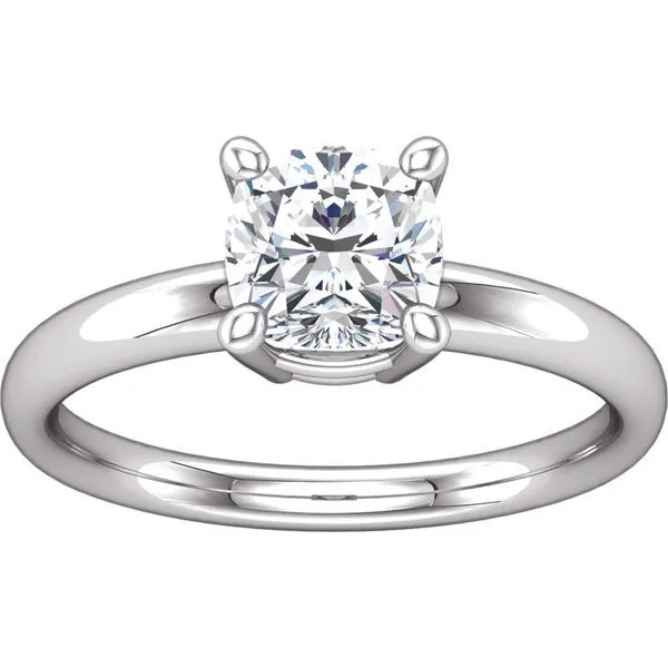 Basket Crown Solitaire Engagement Ring Image 2 The Ring Austin Round Rock, TX