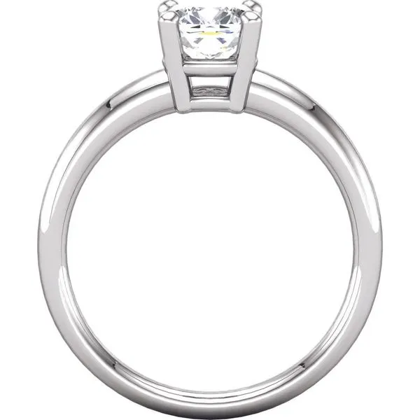 Basket Crown Solitaire Engagement Ring Image 3 The Ring Austin Round Rock, TX