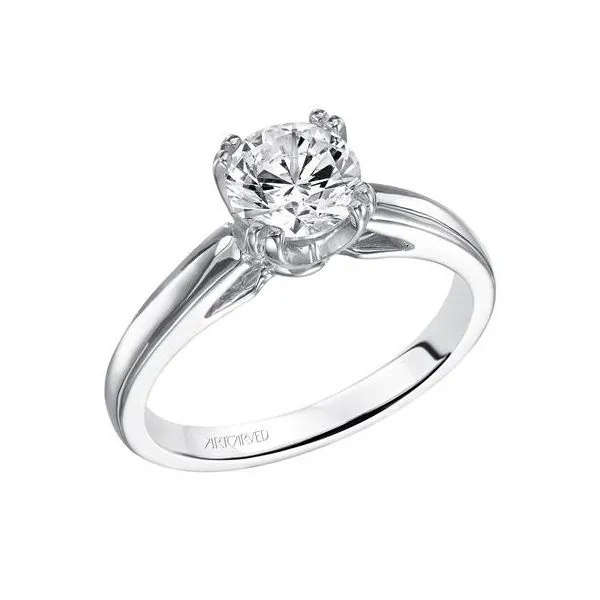 Cathedral Double Prong Solitaire The Ring Austin Round Rock, TX