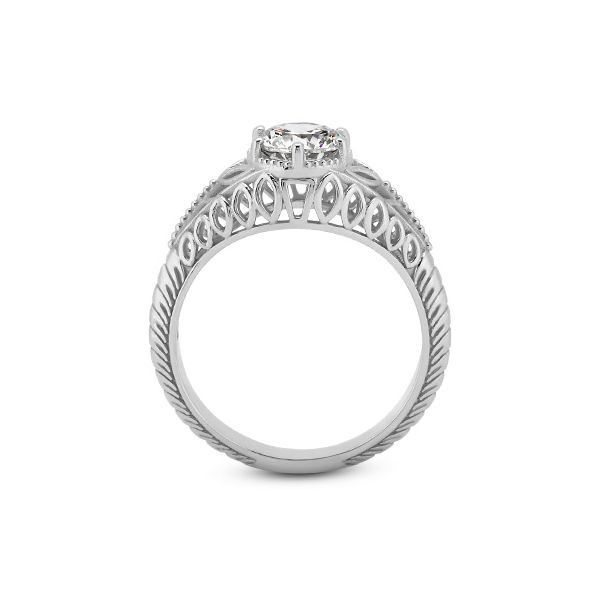 Fancy Solitaire Riings White Gold Fancy Solitaire Engagement Ring 001-399-00098 | The Ring ...