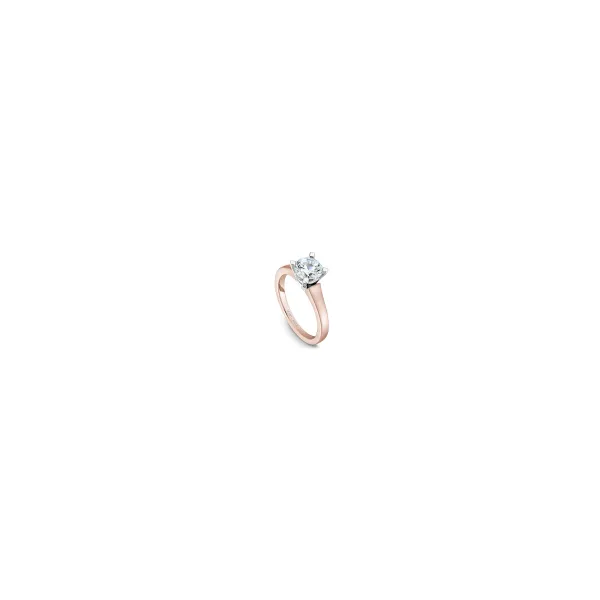 14K RG WG Solitaire Engagement Ring The Ring Austin Round Rock, TX