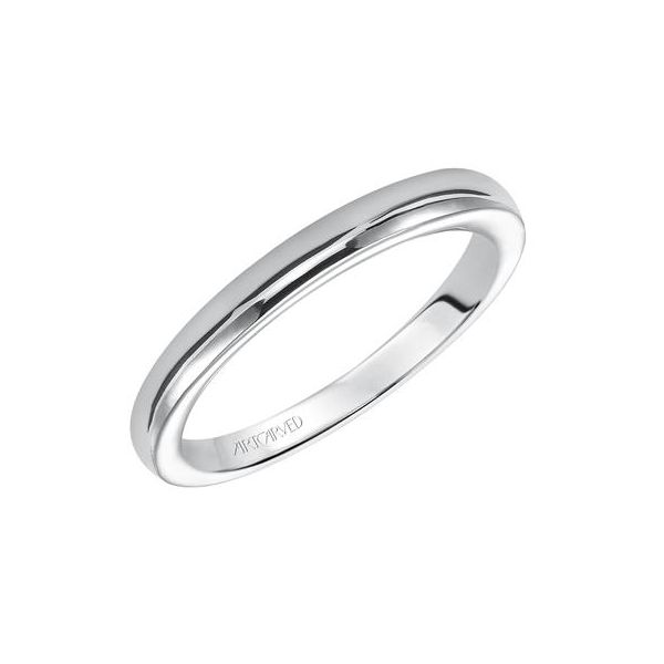 14K WG Plain Stackable Band The Ring Austin Round Rock, TX