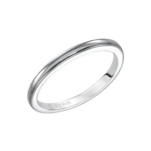 14K WG Plain Stackable Band The Ring Austin Round Rock, TX