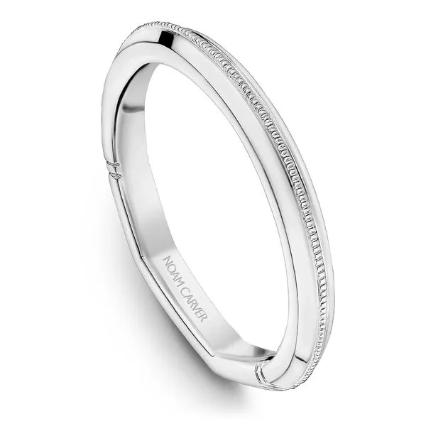 14K YG Mil Grain Center, Euro Shank Wedding Band The Ring Austin Round Rock, TX