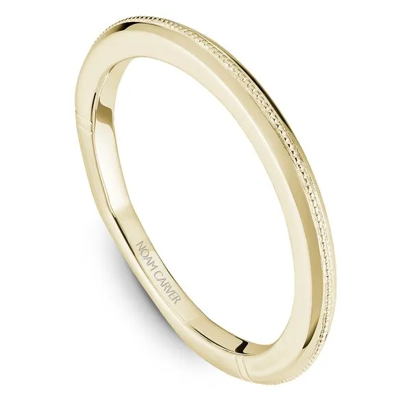 14K YG Milgrain Euro Shank Wedding Band The Ring Austin Round Rock, TX