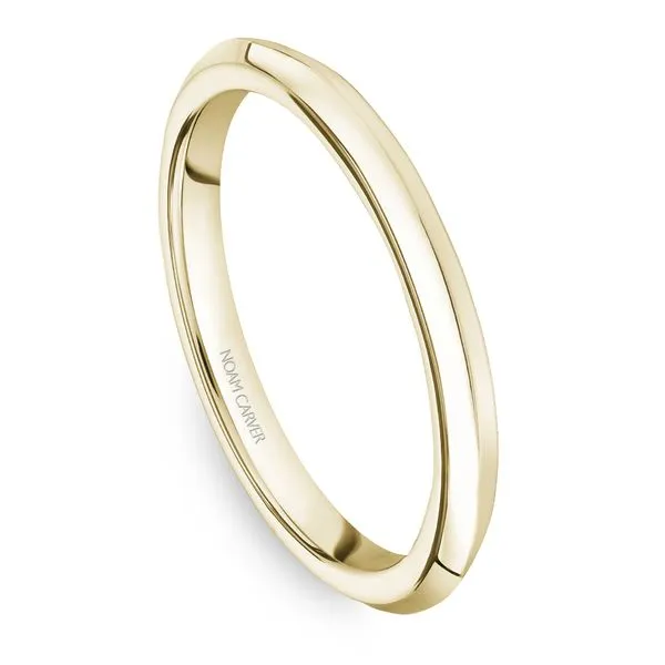 14K YG Polished Knife Edge Wedding Band The Ring Austin Round Rock, TX