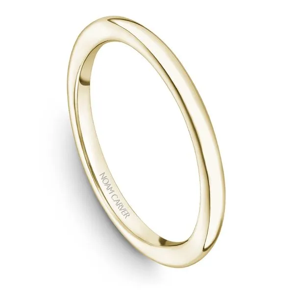 14K YG Polished Round Wedding Band The Ring Austin Round Rock, TX