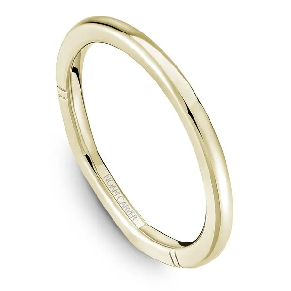 14K YG Polished Rounded Euro Shank Wedding Band The Ring Austin Round Rock, TX