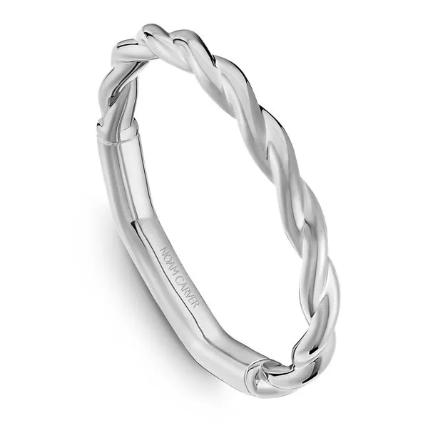 14K WG Thick Polished Twisted Wedding Band The Ring Austin Round Rock, TX