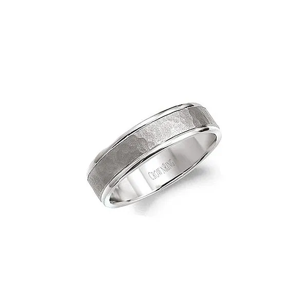 WG 6mm Hammered Center Band The Ring Austin Round Rock, TX