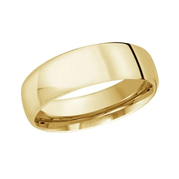18K Yellow Gold Euro Comfort Fit Polished Wedding Band Ring Size 10 The Ring Austin Round Rock, TX