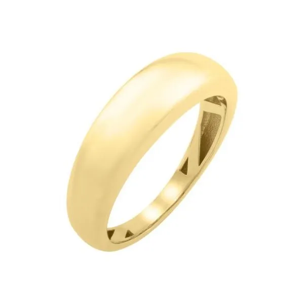 14K Yellow Gold Polished Dome Ring Size 7 The Ring Austin Round Rock, TX