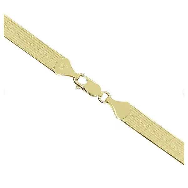 10K YG Herringbone Chain Necklace Image 2 The Ring Austin Round Rock, TX