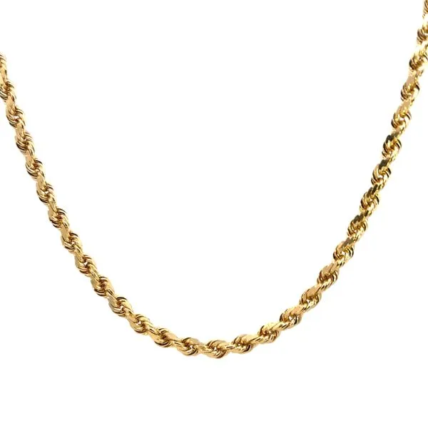 5mm 14K YG Solid Rope Chain The Ring Austin Round Rock, TX