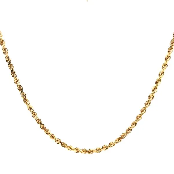 3.50mm 14K YG Solid Rope Chain The Ring Austin Round Rock, TX