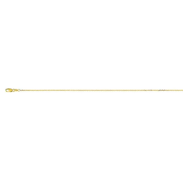 14K Yellow Gold Cable Chain 18'' The Ring Austin Round Rock, TX