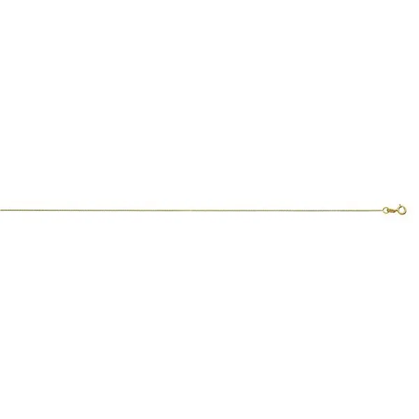 14K Yellow Gold 0.50mm Box Chain 18'' The Ring Austin Round Rock, TX