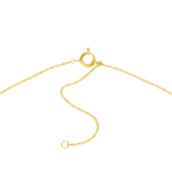 14K YG Polished Interlocked Circles Necklace Image 4 The Ring Austin Round Rock, TX