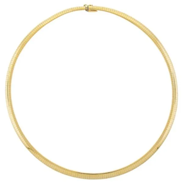 14K Yellow Gold 4mm Omega Necklace 16'' The Ring Austin Round Rock, TX