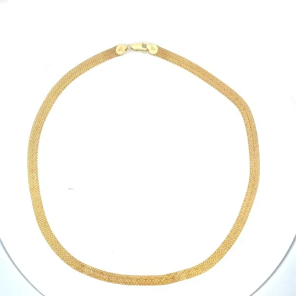 14K Yellow Gold Bismark Chain Necklace Image 3 The Ring Austin Round Rock, TX