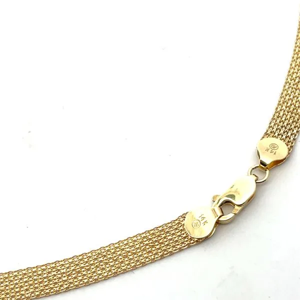14K Yellow Gold Bismark Chain Necklace The Ring Austin Round Rock, TX