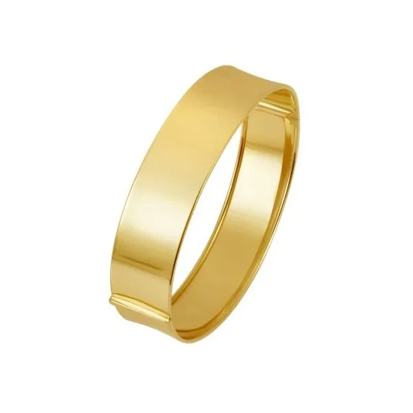 14K Yellow Gold Polished Designer Bracelet with Box Clasp 7'' The Ring Austin Round Rock, TX