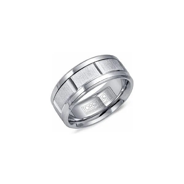9mm Cobalt Ring with 14k WG Segments The Ring Austin Round Rock, TX