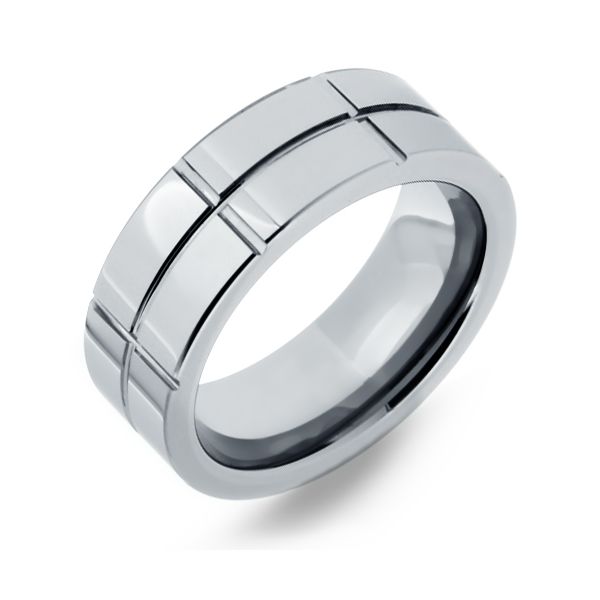 Men's Alternative Metal Wedding Band Image 2 The Ring Austin Round Rock, TX
