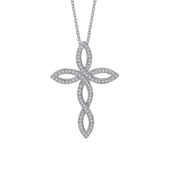 Open Weave Cross Pendant Necklace The Ring Austin Round Rock, TX