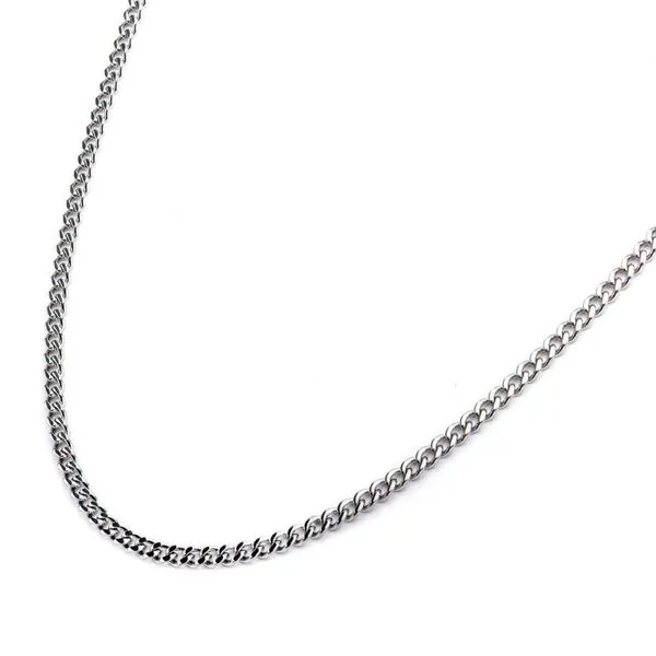 Stainless Steel Diamond Cut Polish Finished Chain 5mm Length 22
