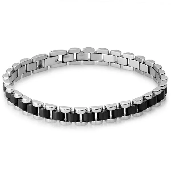 S.STEEL BLACK-IP BRUSHED-CENTRE RX-DESIGN 7.5+0.5+0.5