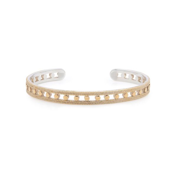 Gold Plated Silver Open Circle Stacking Cuff The Ring Austin Round Rock, TX