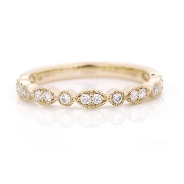 1/5 CTW 14K YG Illusion Marquis Diamond Band Ring The Ring Austin Round Rock, TX