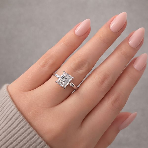 Lab Grown Diamond Engagement Ring Image 3 The Source Fine Jewelers Greece, NY