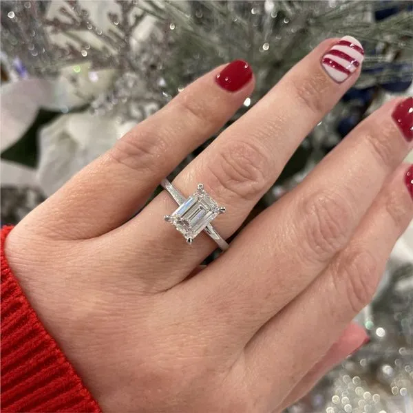 Lab Grown Diamond Engagement Ring Image 3 The Source Fine Jewelers Greece, NY