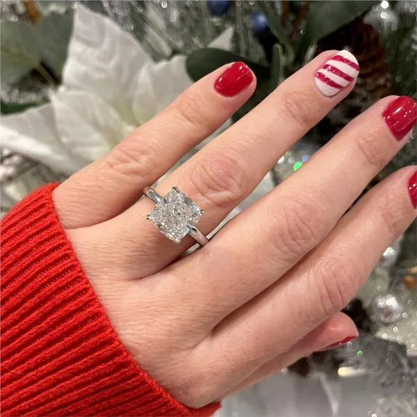 Lab Grown Diamond Engagement Ring Image 3 The Source Fine Jewelers Greece, NY