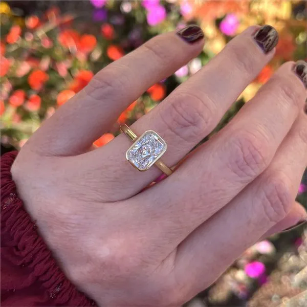 Lab Grown Diamond Engagement Ring Image 2 The Source Fine Jewelers Greece, NY